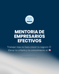 Mentoría de Empresarios Efectivos